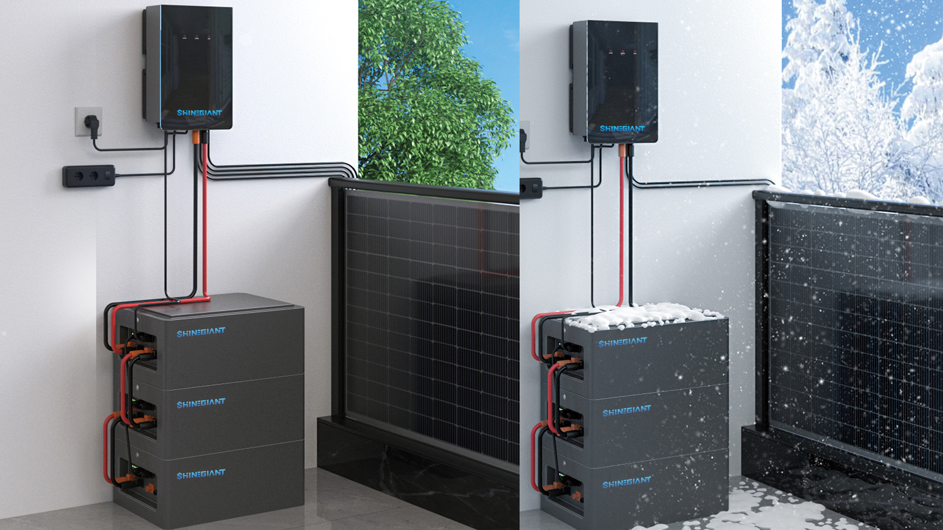 armazenamento de energia na varanda