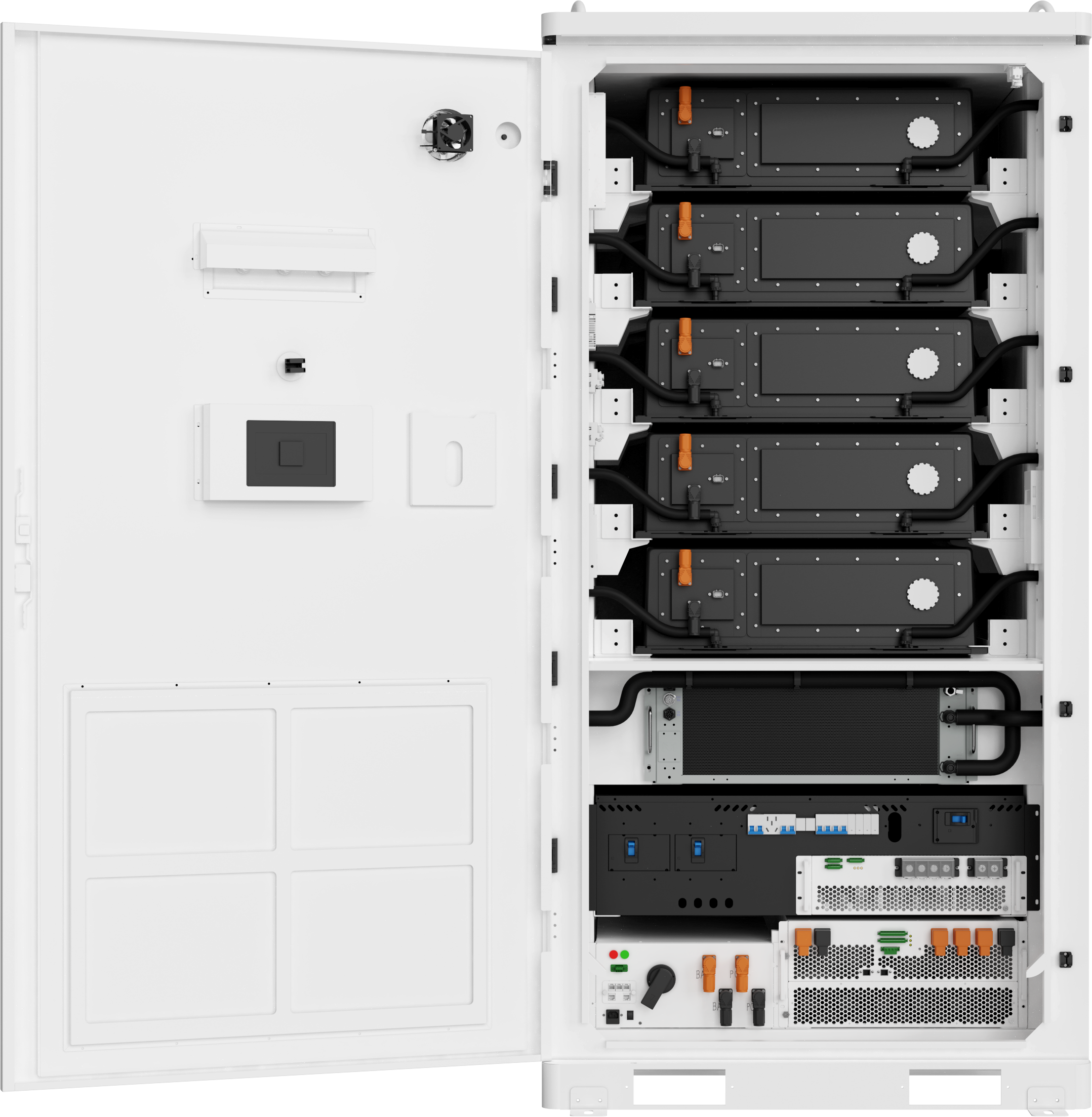  Shinegiant Gabinete de armazenamento de energia com bateria refrigerada a líquido de 125kW/261kWh
